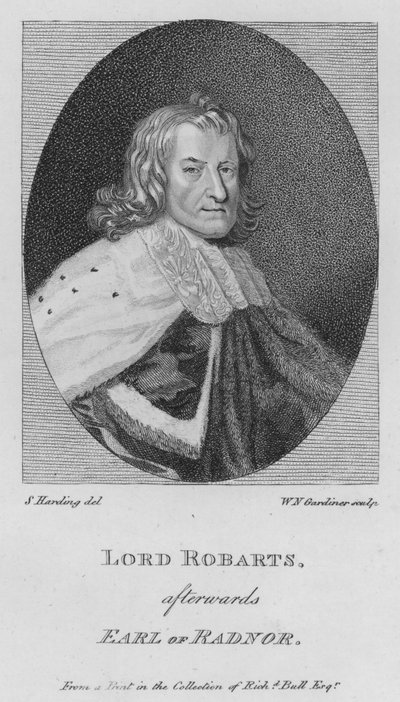 Lord Robarts, luego Conde de Radnor de S. (after) Harding