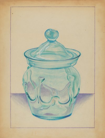 Contenedor de vidrio de S. Brodsky