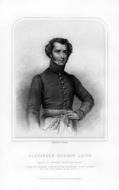 Alexander Gordon Laing, explorador escocés de S. Freeman