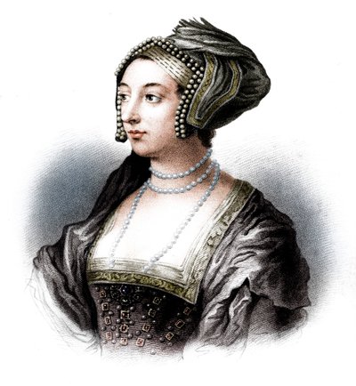 Ana Bolena, segunda esposa de Enrique VIII, siglo XIX de S. Freeman