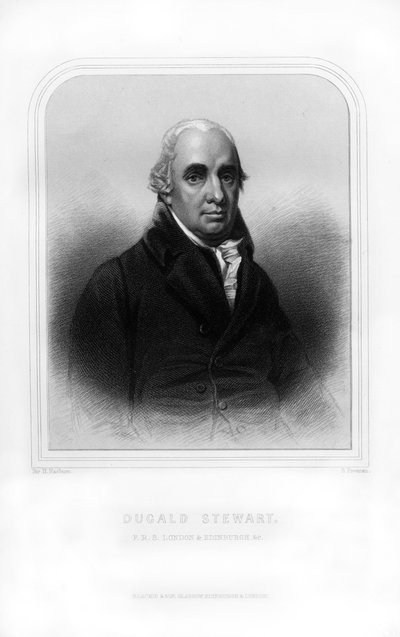 Dugald Stewart, filósofo escocés, 1870 de S. Freeman