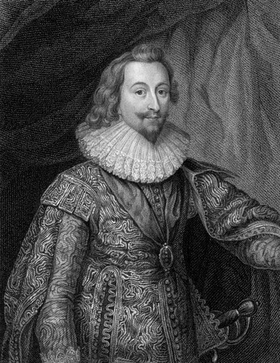 George Villiers, primer duque de Buckingham 1592-1628, 1824 de S. Freeman