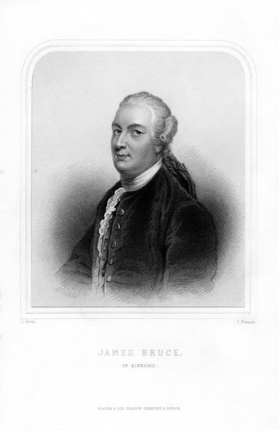 James Bruce, viajero y escritor de viajes escocés, 1870 de S. Freeman