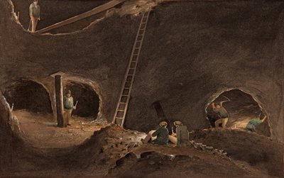 Stopes de Neales, Mina Burra Burra, 12 de abril de 1847 de S. T. Gill