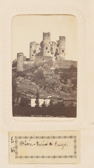 Alto Loira - Ruinas de Bouzols de Sabatier