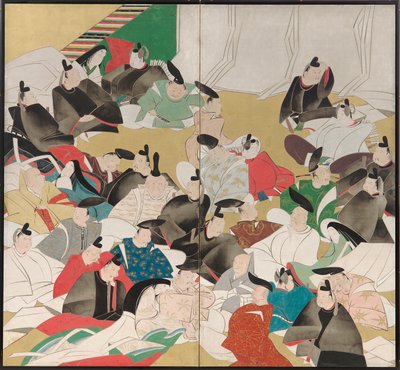 Treinta y seis poetas, Período Edo de Sakai Hoitsu