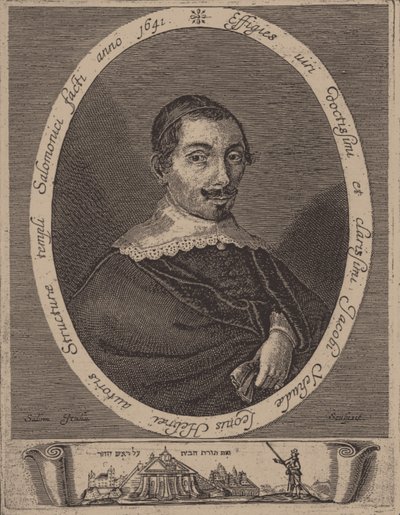Retrato de Jacob Judah Leon 1602-1675 de Salom Italia