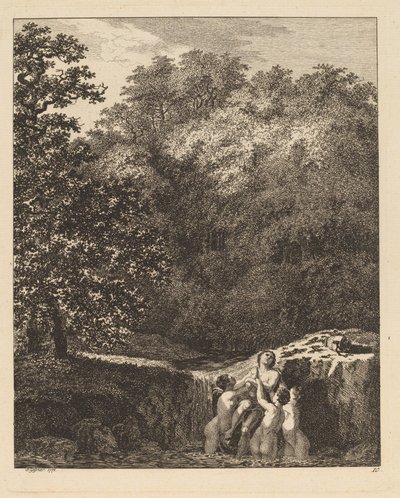 Hilas y las ninfas de Salomon Gessner