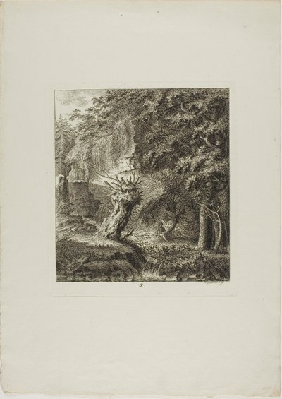 Paisajes dedicados a M. Warelet de Salomon Gessner
