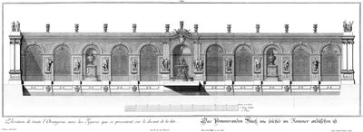 Elevación de la casa de la naranja amarga en el estado de verano de Salomon Kleiner