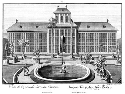 Perspectiva de la gran casa de cristal de Salomon Kleiner