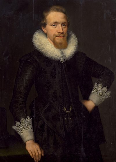 Retrato de Jacob Pergens (?-1681) de Salomon Mesdach (attributed to)