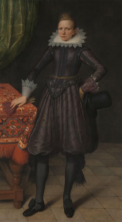 Retrato de Peter Courten
Retrato de Peter Courten (1599-1624) de Salomon Mesdach (attributed to)