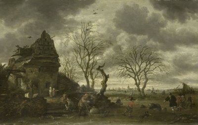 Escenario de invierno de Salomon Rombouts