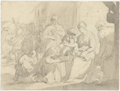 Adoración de los reyes de Salomon de Bray (attributed to)