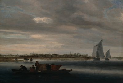 Vista de Alkmaar de Salomon van Ruysdael