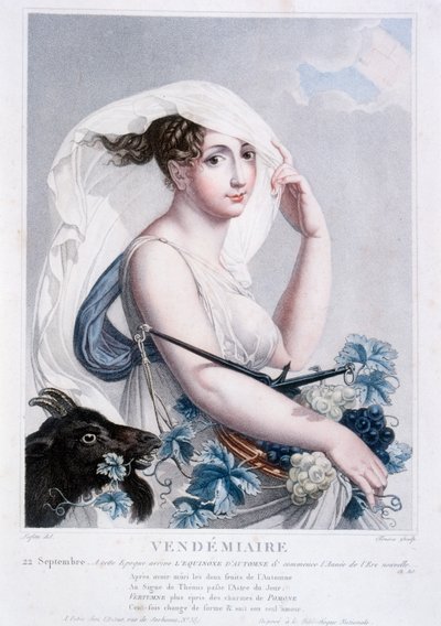 Alegoría de Vendemiaire de Salvadore Tresca