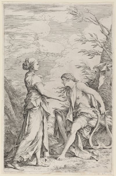 Apolo y la Sibila de Cumas de Salvator Rosa