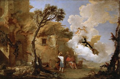 El regreso de Astrea de Salvator Rosa