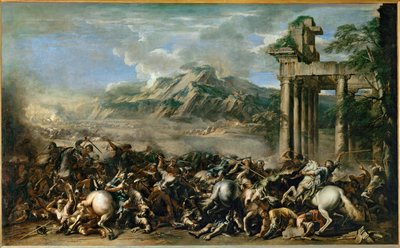 Bataille heroique - Batalla heroica ... de Salvator Rosa