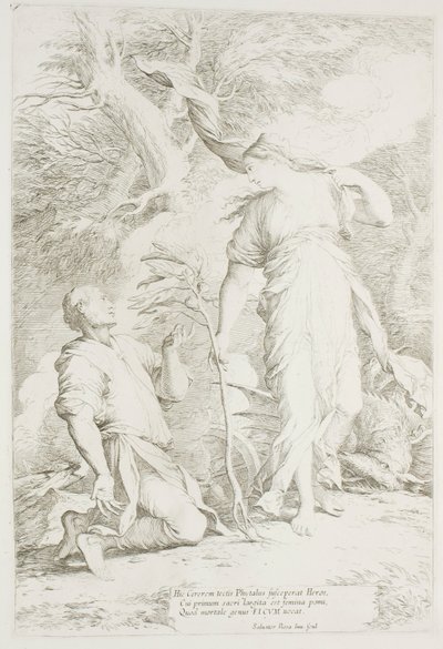 Ceres y Phytalus de Salvator Rosa