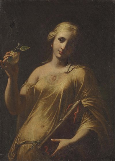 Sabiduría divina, c.1663 de Salvator Rosa