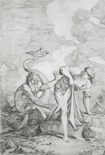 Glauco y Escila de Salvator Rosa