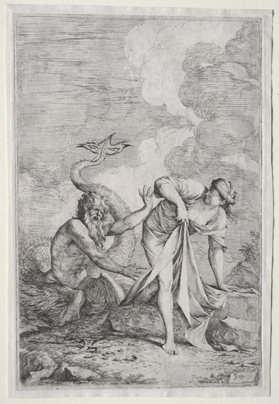 Glauco y Escila, c. 1661 de Salvator Rosa
