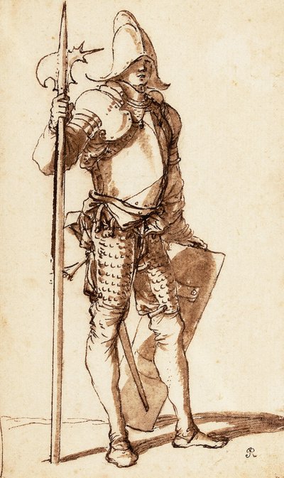 Alabardero de Salvator Rosa