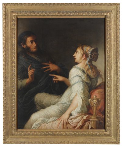 Friné y Jenócrates de Salvator Rosa