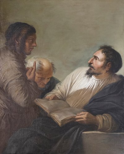 Academia de Platón, c.1650 (óleo sobre lienzo) de Salvator Rosa