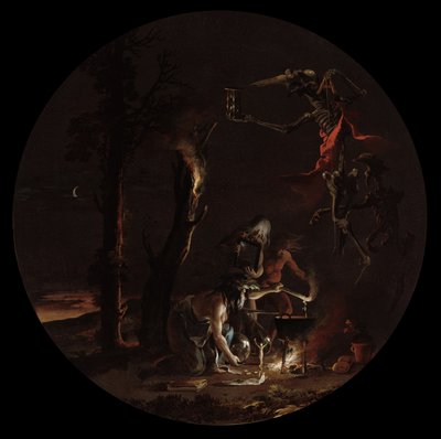 Scenes of Witchcraft: Evening de Salvator Rosa