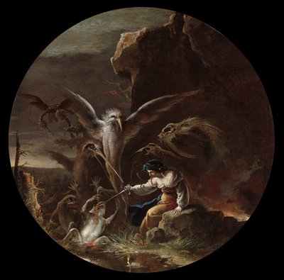 Scenes of Witchcraft: Morning de Salvator Rosa