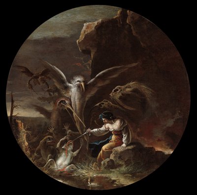 Escenas de brujería: Mañana de Salvator Rosa