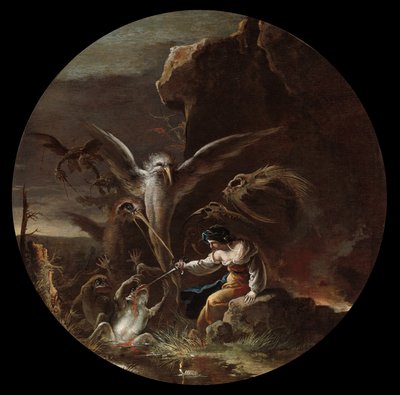 Escenas de brujería de Salvator Rosa