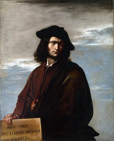Autorretrato, c.1645 de Salvator Rosa