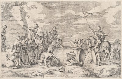 La Muerte de Atilius Regulus de Salvator Rosa