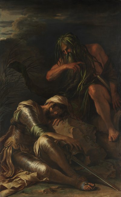 El sueño de Eneas de Salvator Rosa