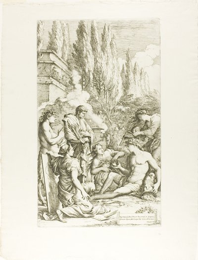 El genio de Salvator Rosa de Salvator Rosa