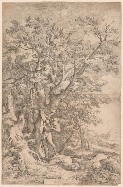 El Rescate del Infante Edipo de Salvator Rosa