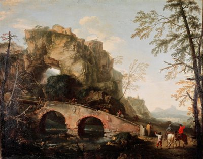El puente se rompe de Salvator Rosa