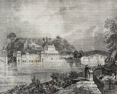 Vista de Soliowka, litografía de Salvatore Puglia del Poliorama Pittoresco, n 38, 29 de abril de Salvatore Puglia