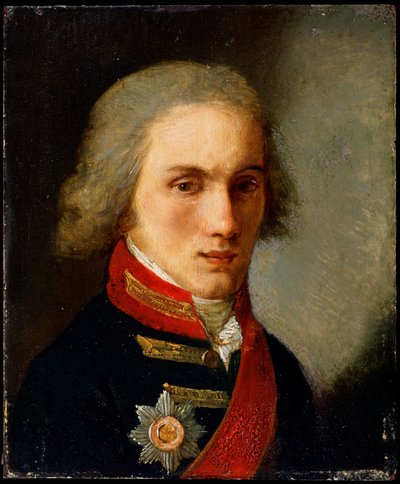 Retrato del autor Conde Pyotr Vyazemsky, siglo XIX de Salvatore Tonci