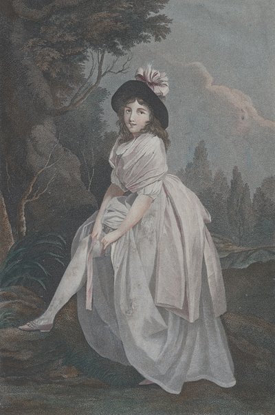 La Jarretera, ca. 1810 de Salvatore Tresca