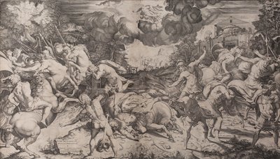 La conversión de San Pablo, 1545 de Salviati