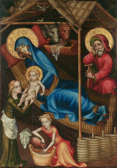 nacimiento de cristo de Salzburger Maler