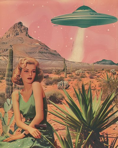 Encuentro con un ovni en el desierto de Samantha Hearn