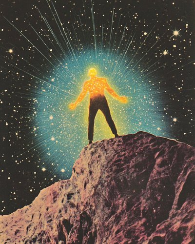 El hombre iluminado y la noche cósmica de Samantha Hearn