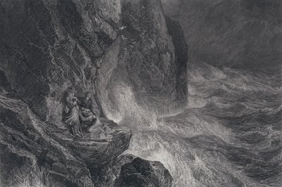 La Tormenta (grabado) de Samuel (after) Bough