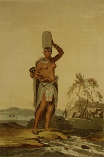 Una Mujer Africana, placa 17 de 